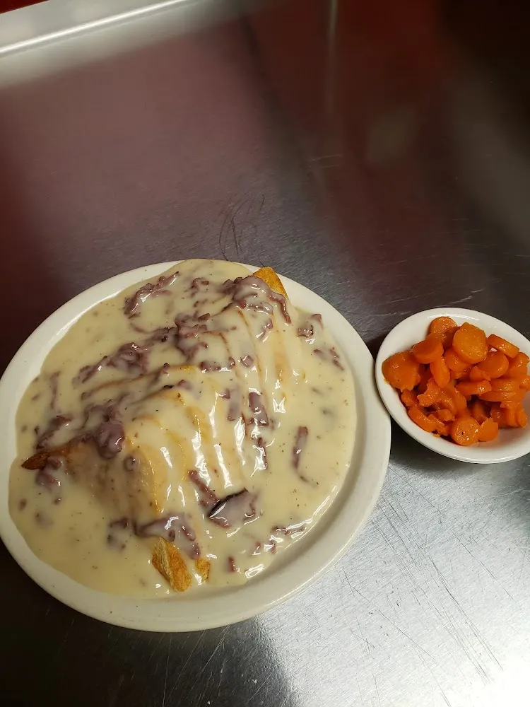 Chipped Beef and Carrots